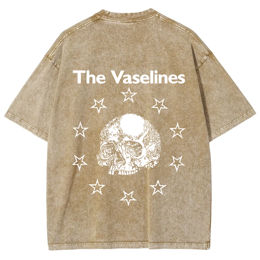 Unisex Vintage The Vaselines Rock Band  t-Shirt
