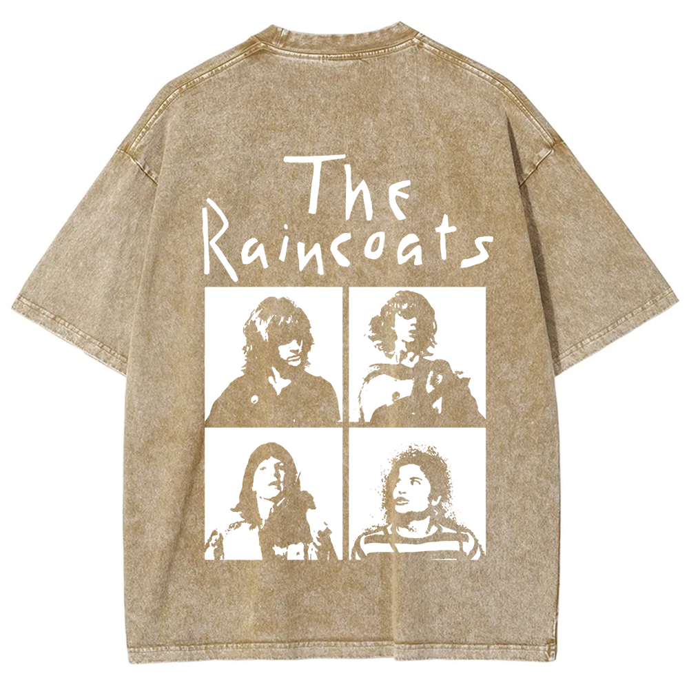 Unisex Vintage The Raincoats Punk Band t-Shirt