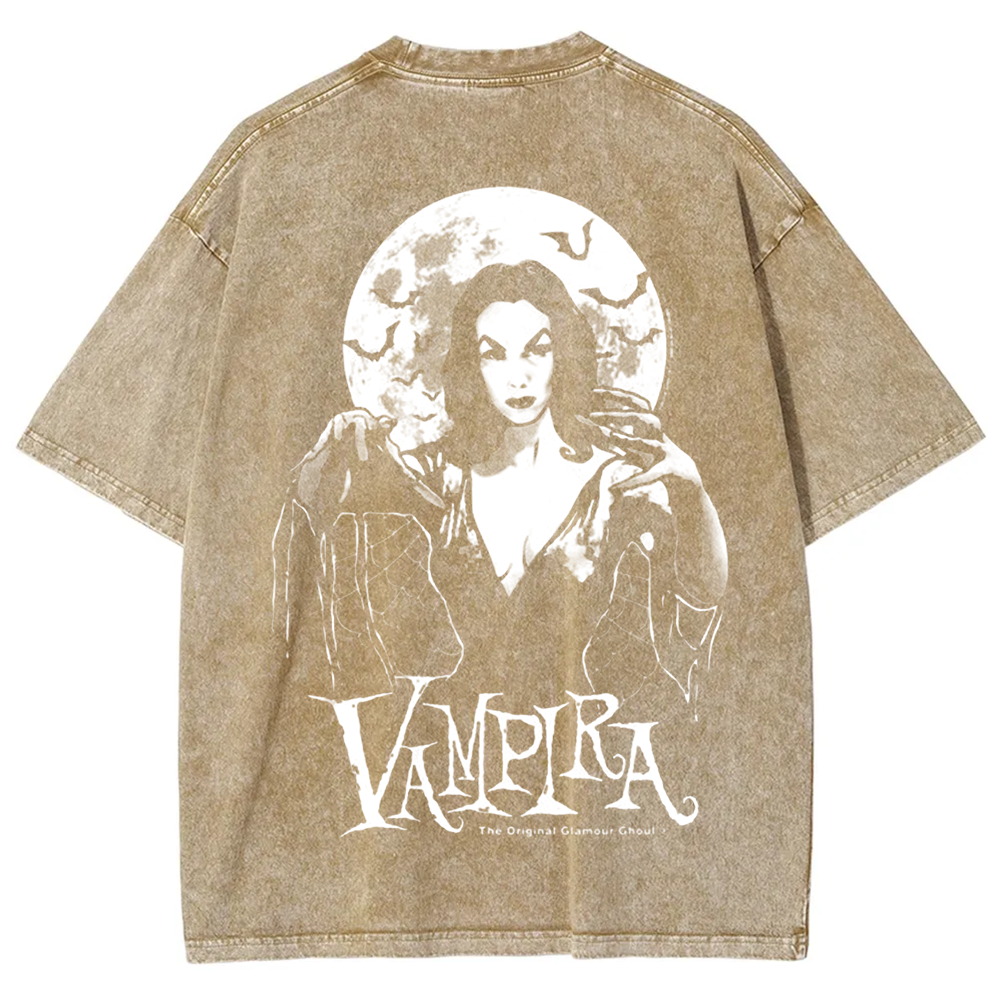 Unisex Vintage Vampira Singer  t-Shirt