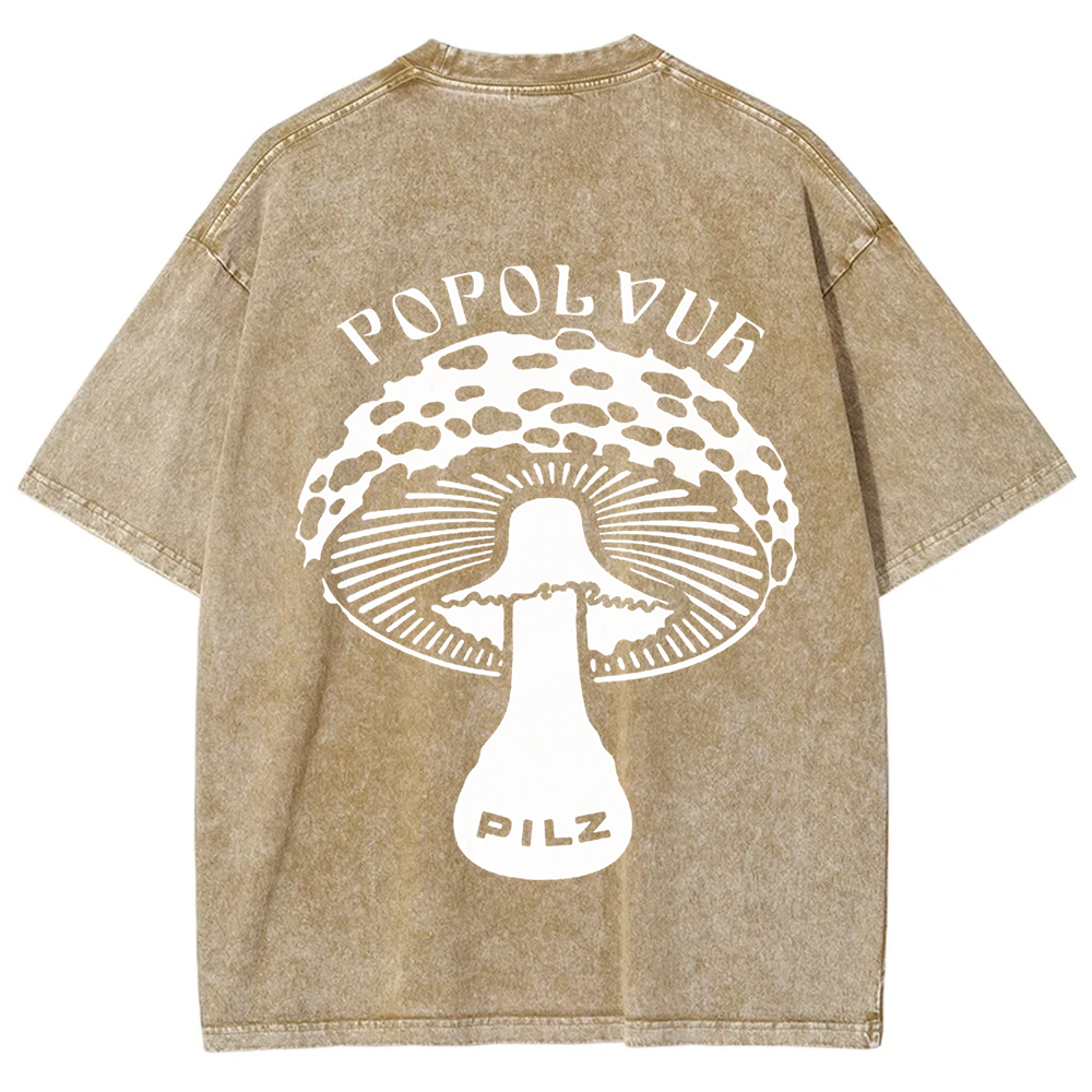 Unisex Vintage  Popol Vuh Rock Band t-Shirt
