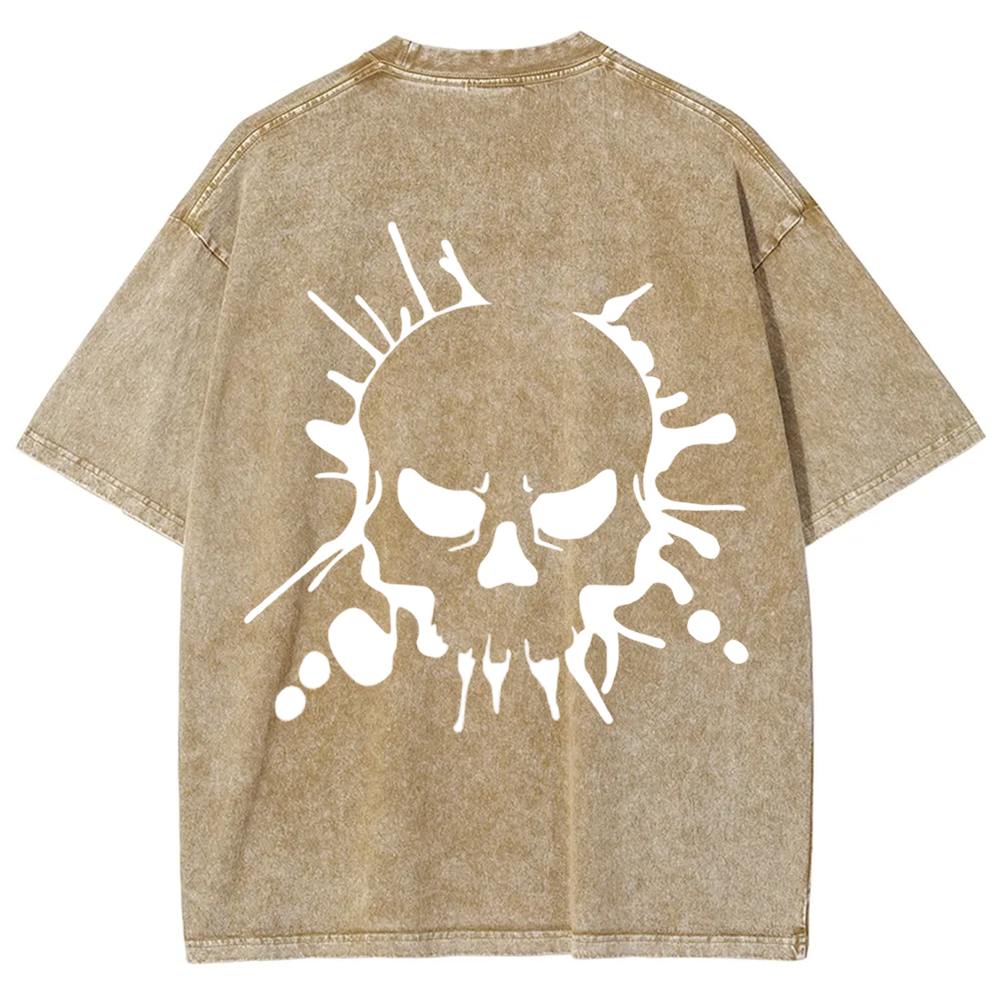 Unisex Vintage Skull Art t-Shirt