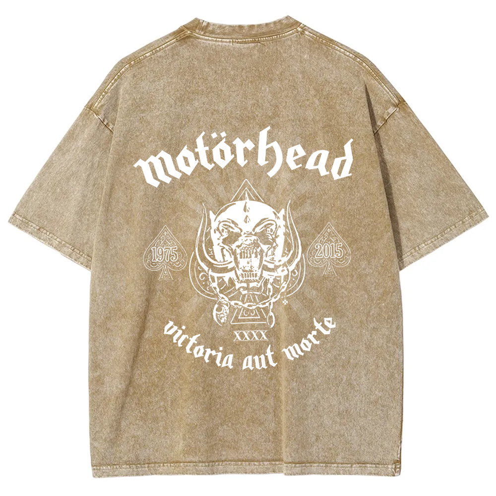 Unisex Vintage  Motörhead  Cotton Motorhead Heavy Metal Band t-Shirt