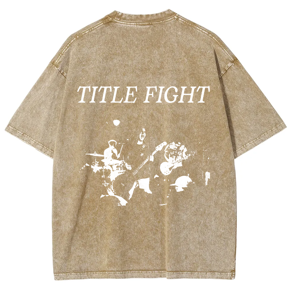 Unisex Vintage Title Fight Band t-Shirt