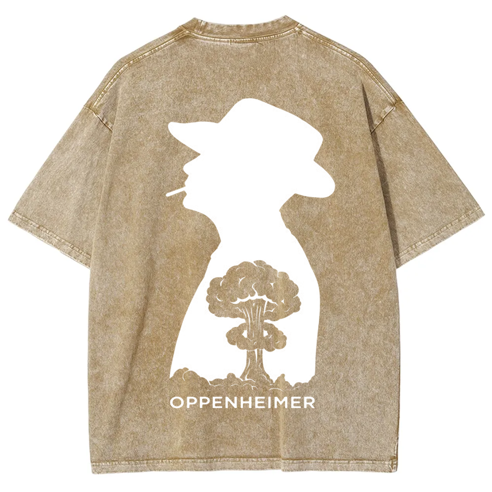 Unisex Vintage  Oppenheimer Movie  t-Shirt