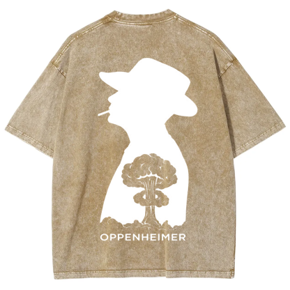 Unisex Vintage  Oppenheimer Movie  t-Shirt