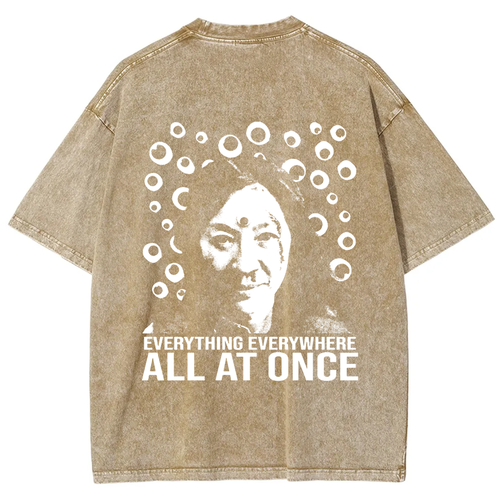 Unisex Vintage  Everything Everywhere All at Once Movie t-Shirt