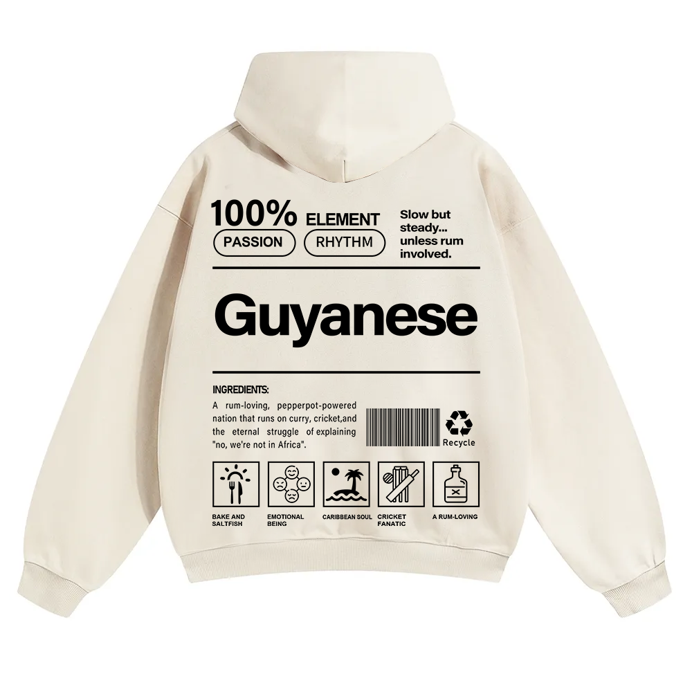 Guyanese Unisex Fit Color Hoodie wearishow