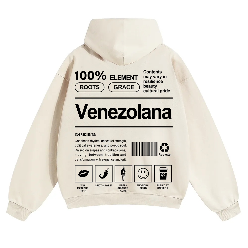 Venezolana Unisex Fit Color Hoodie wearishow
