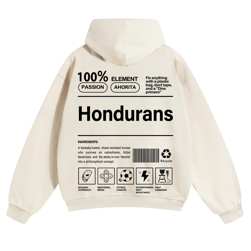 Hondurans Unisex Fit Color Hoodie wearishow