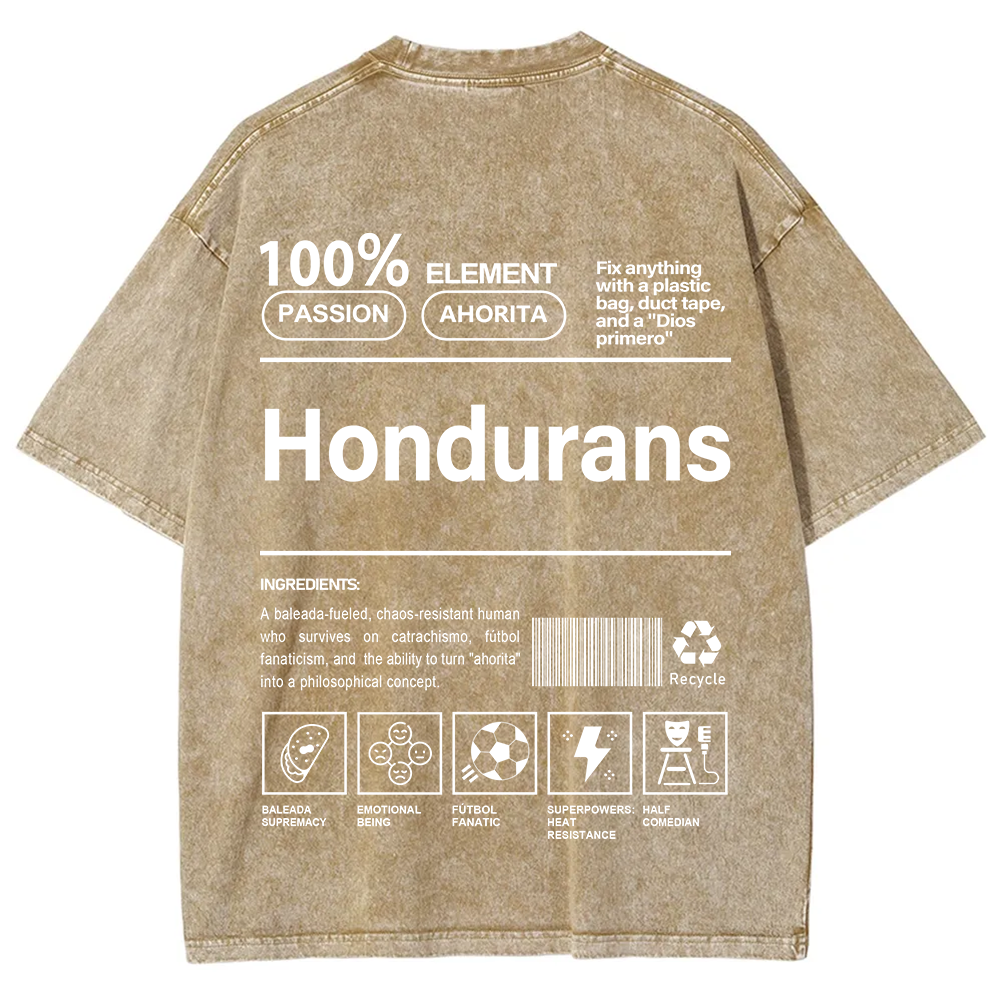 Hondurans Unisex Fit  Washed T-Shirt
