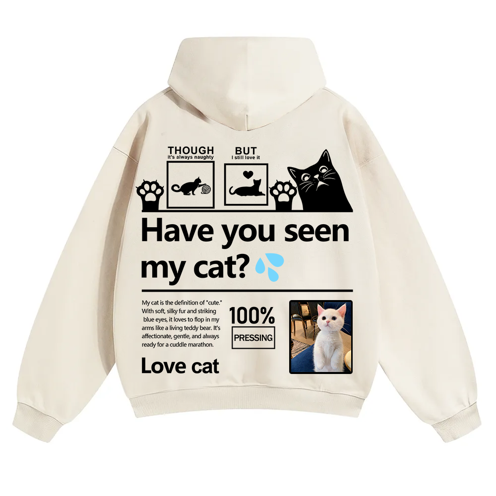 Cat Trick Customized Unisex Solid Color Hoodie wearishow