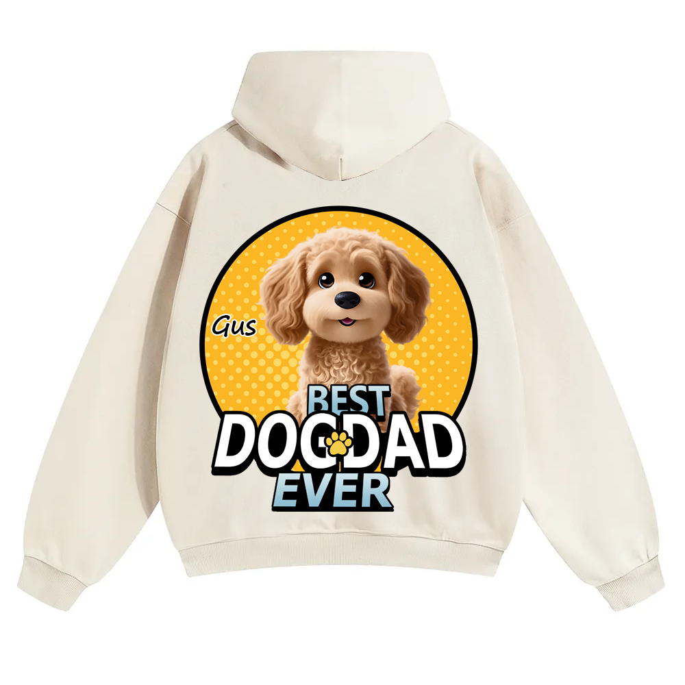 Best Dog Mom For Furry Kid - Personalized Custom Unisex Soild Color Hoodies wearishow