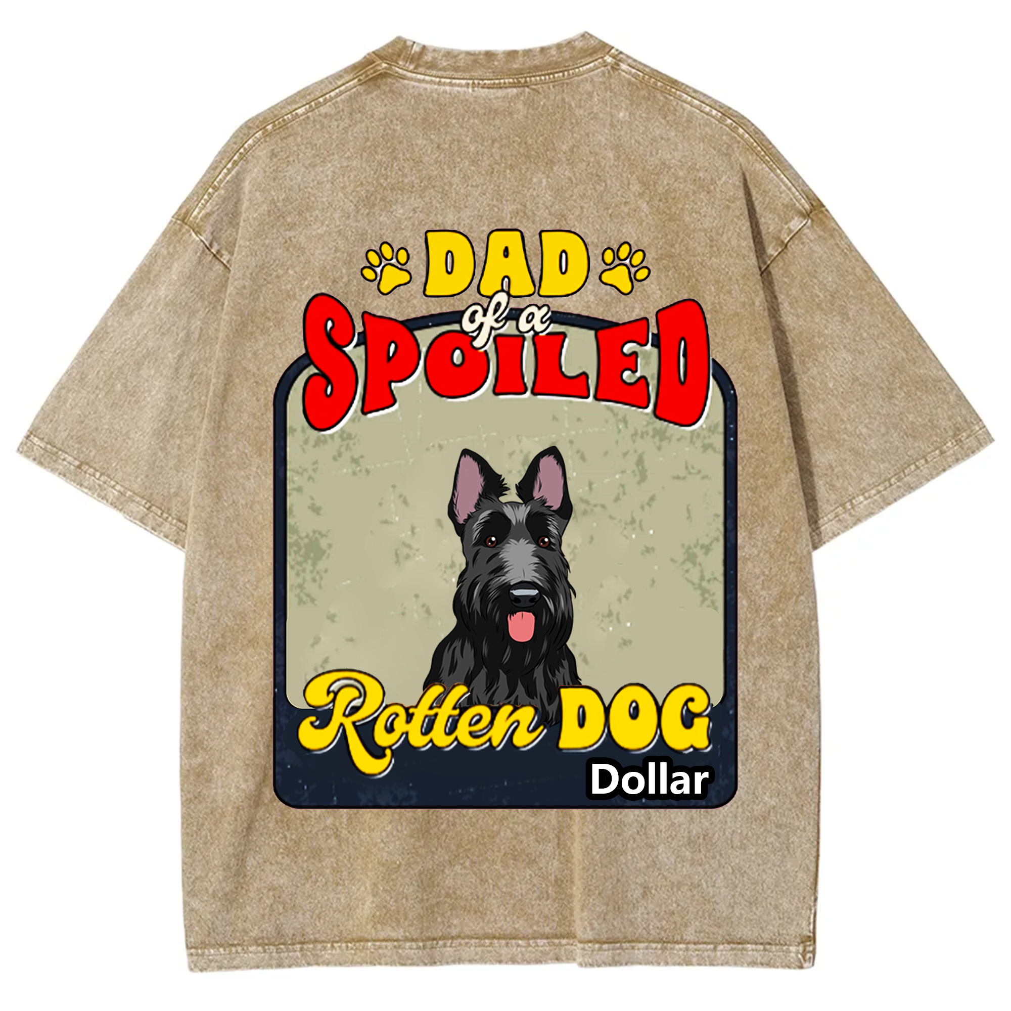 Spoiled Rotten Dog Named - Personalized Custom Unisex T-shirt