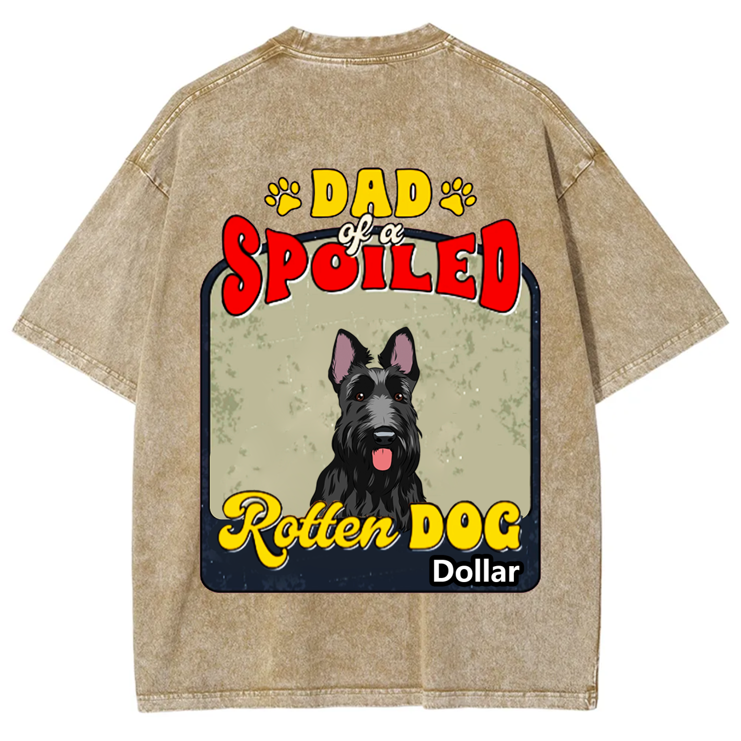 Spoiled Rotten Dog Named - Personalized Custom Unisex T-shirt