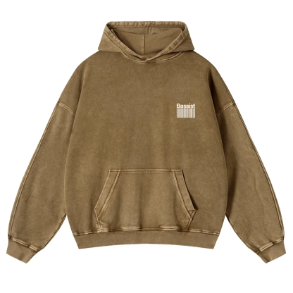 Bassist Washed Hoodie wearishow