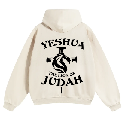 Yeshua Unisex Solid Color Hoodie wearishow
