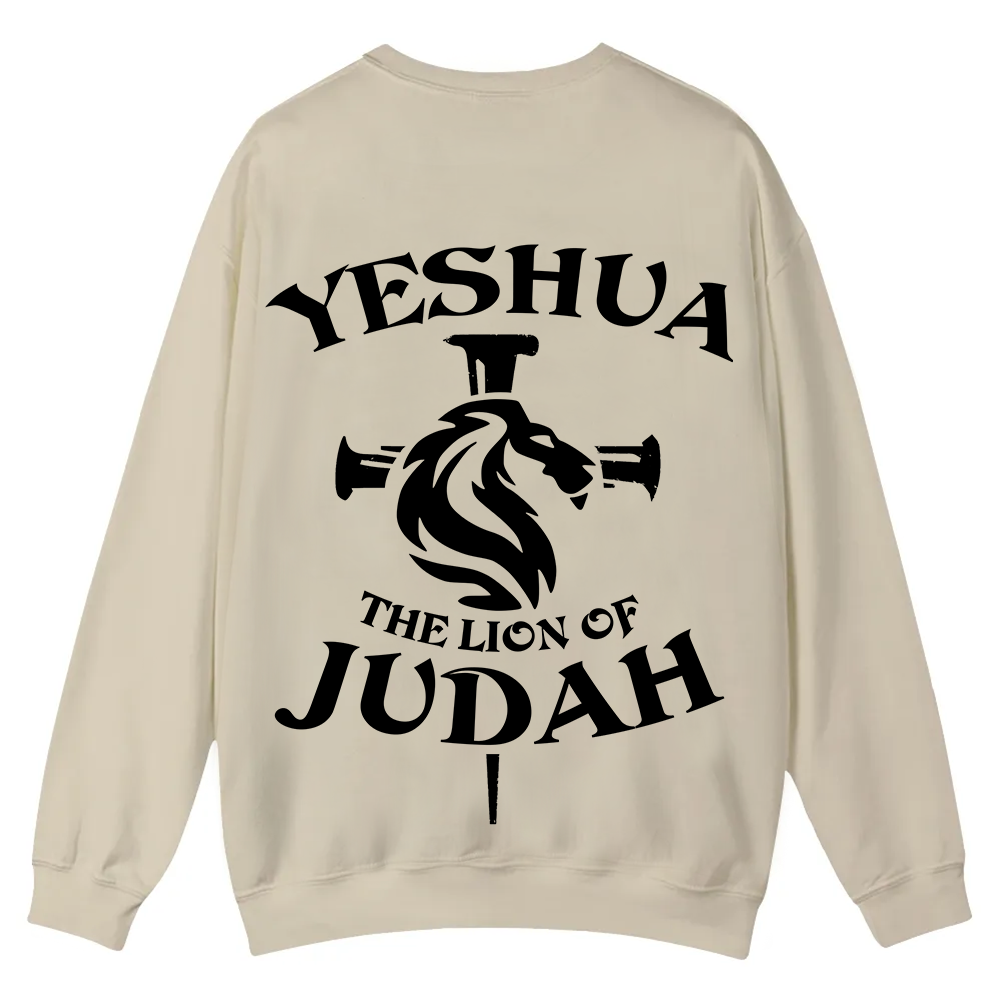 Yeshua Casual Crewneck Sweatshirt wearishow
