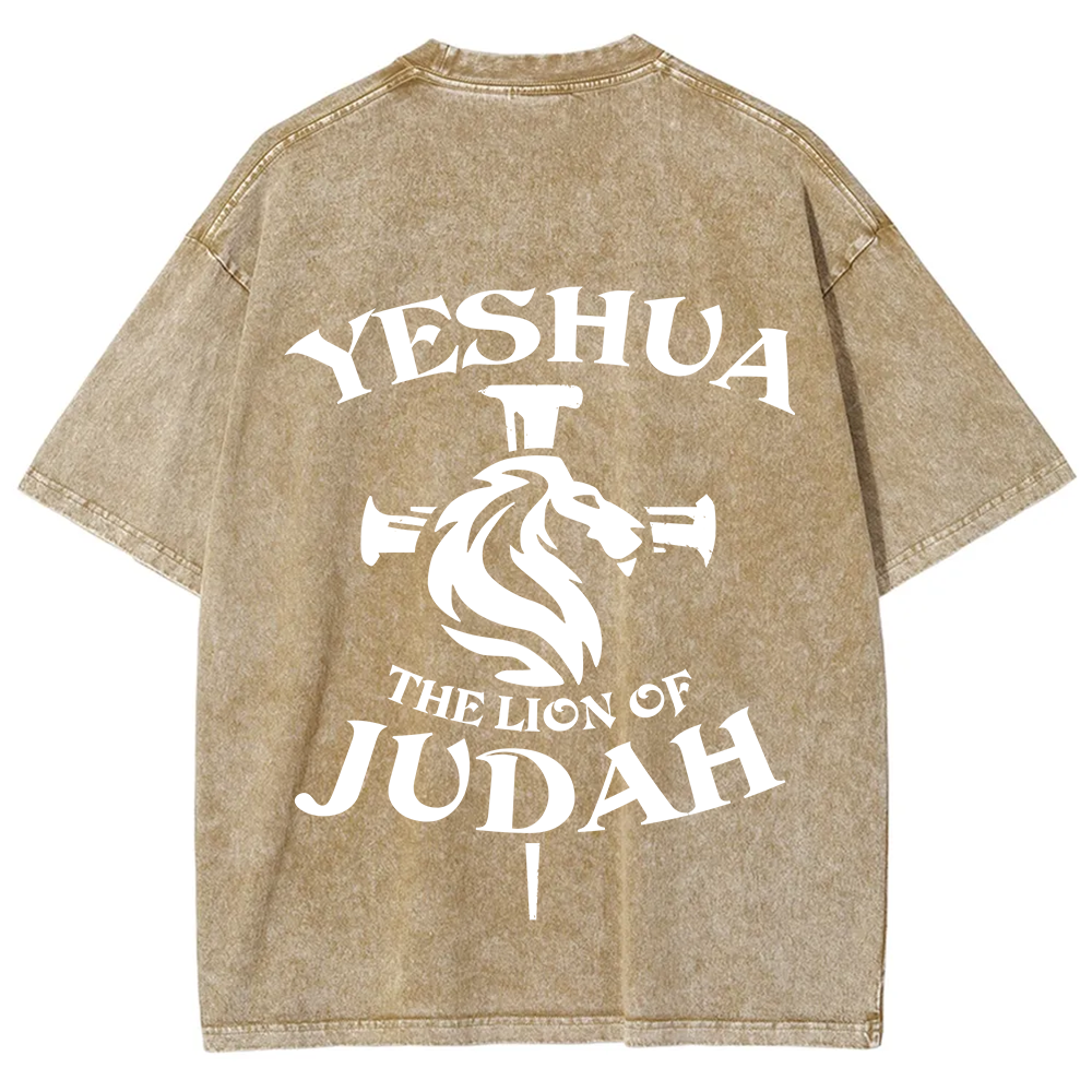 Yeshua Unisex Fit Washed T-Shirt