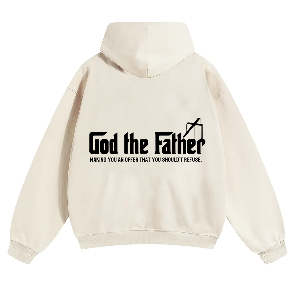 God The Father Christian Unisex Solid Color Hoodie wearishow