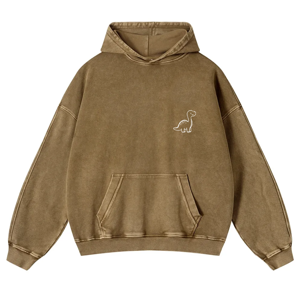 Boy Mom Washed Hoodie wearishow