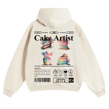 Cake Artist  Unisex Solid Color Hoodie wearishow