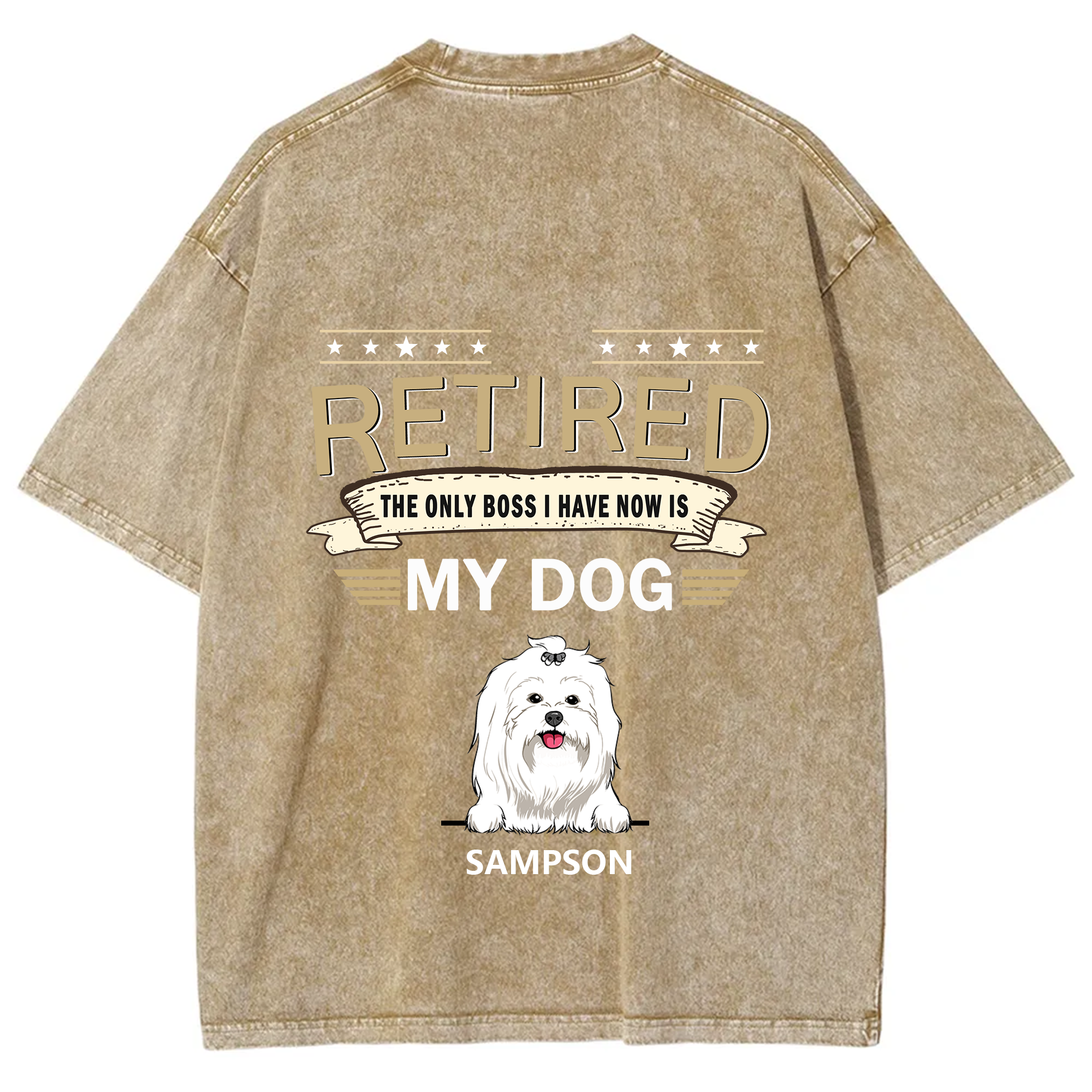 The Only Boss I Have - Personalized Custom Unisex T-shirt