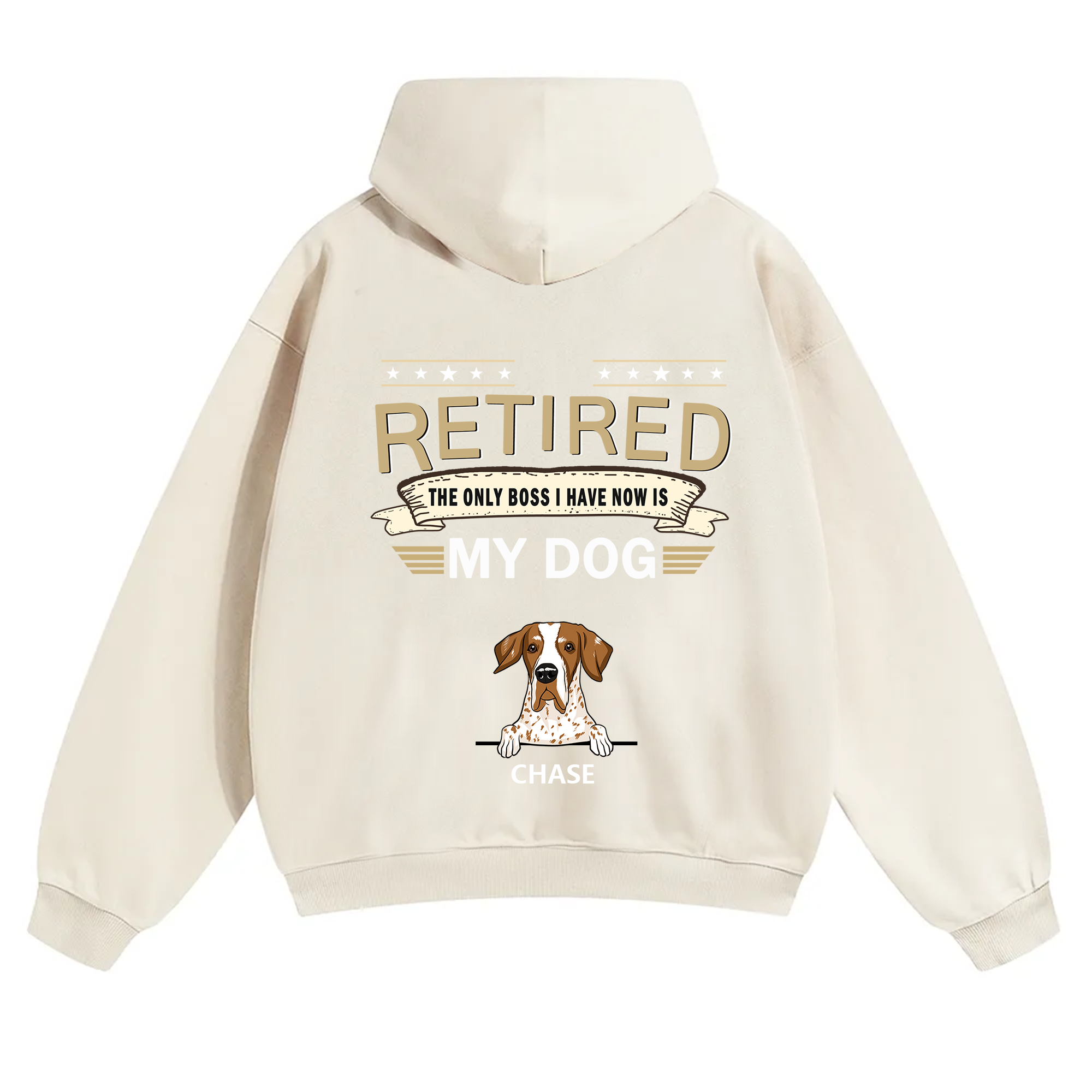 The Only Boss I Have - Personalized Custom Unisex Hoodie