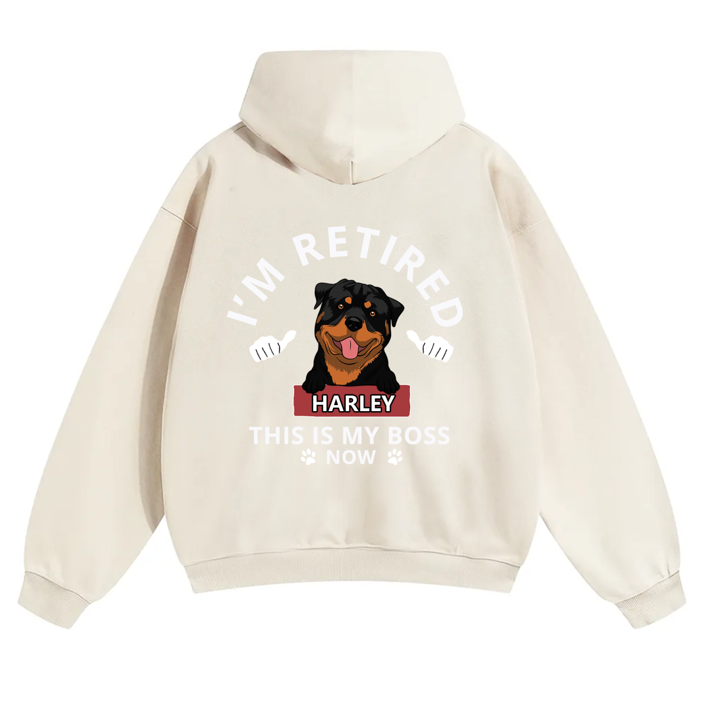 This Is My Boss - Personalized Custom Unisex Hoodie