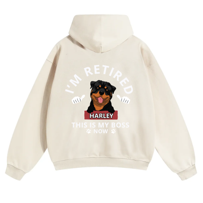 This Is My Boss - Personalized Custom Unisex Hoodie