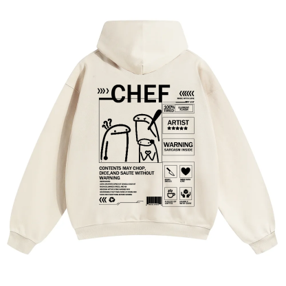 Chef Solid Color Unisex Hoodie