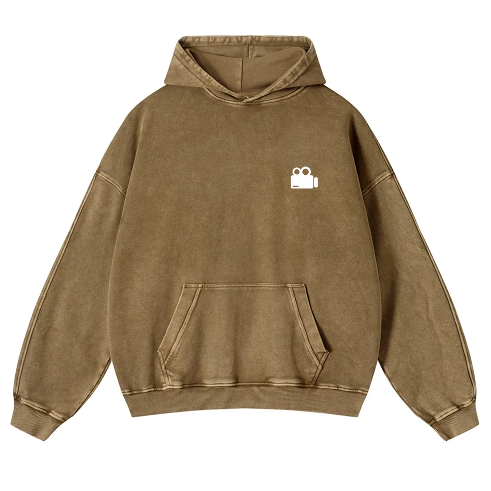 Videographer Washed Hoodie wearishow