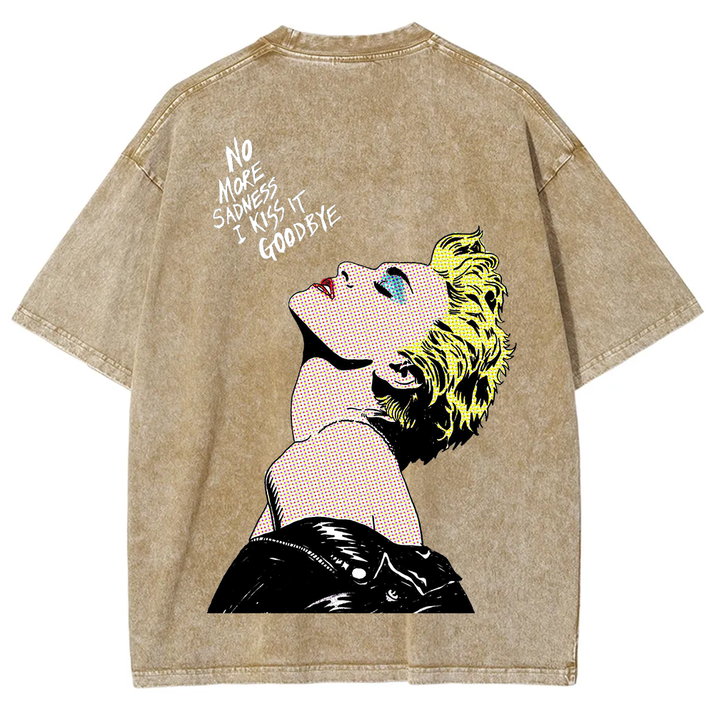 Listen to True Blue by Madonna Printed T-shirt