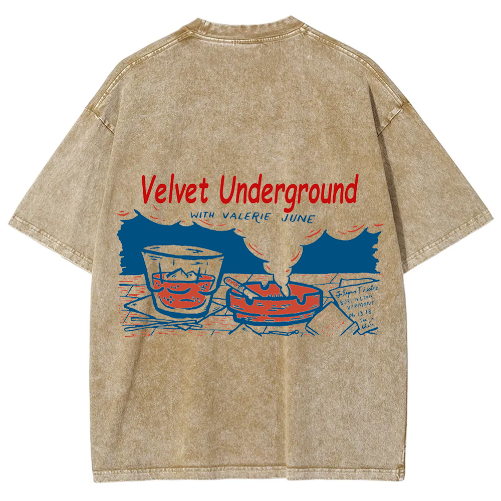 Unisex The Velvet Underground Band T-shirt