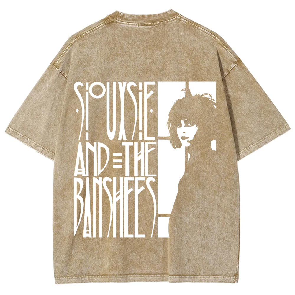 Unisex Vintage Washed Siouxsie and the Banshees T-Shirt