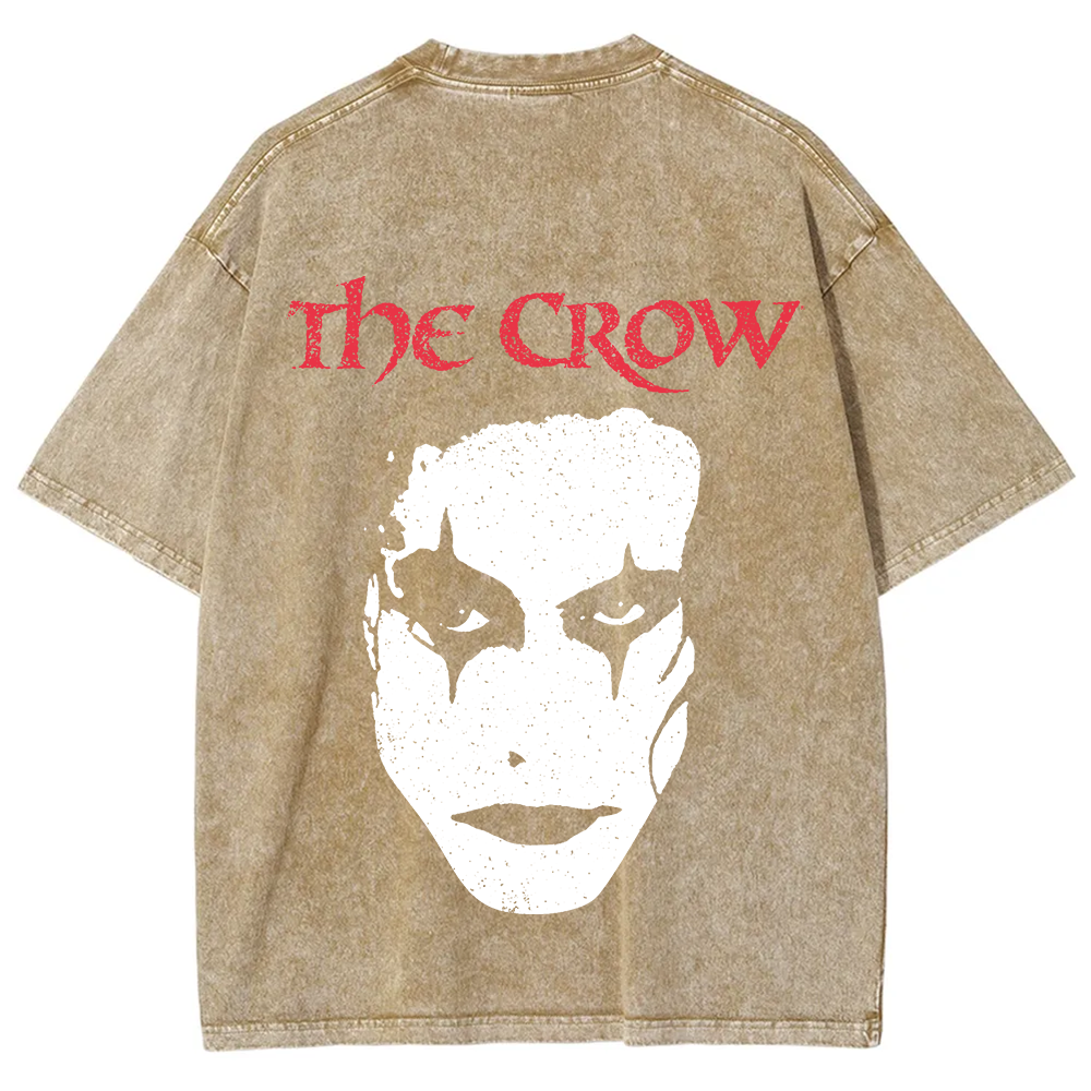 Unisex Vintage Washed The Crow T-Shirt