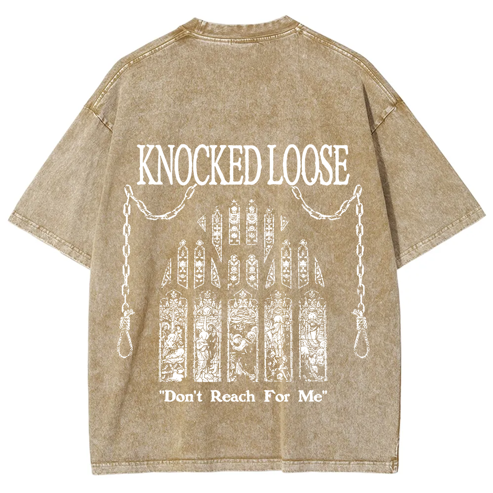 Knocked Loose Band Vintage Washed T-Shirt