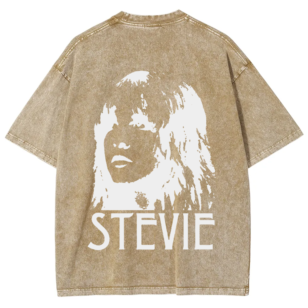 Stevie Nicks Singer Vintage Washed T-Shirt