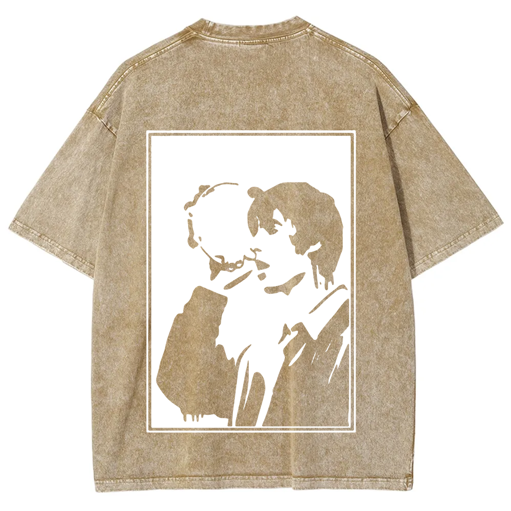 Oasis Band Vintage Washed T-Shirt