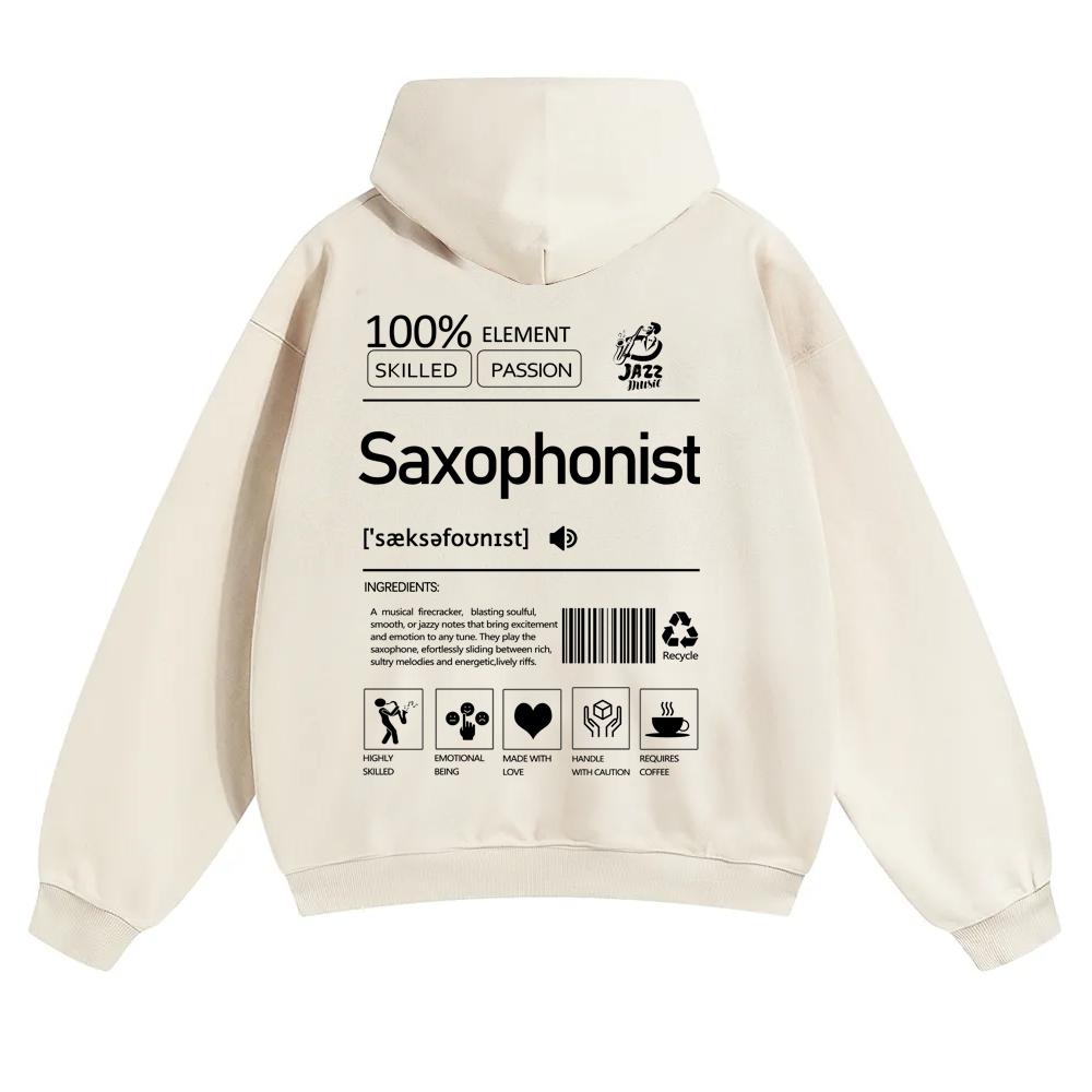 Saxophonist Unisex  Hoodie wearishow