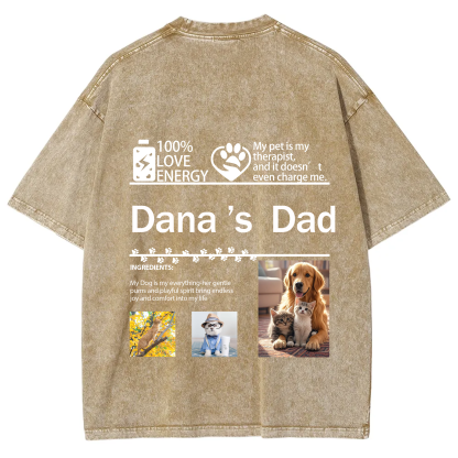 Pet Photo Creative Customized Unisex T-shirt