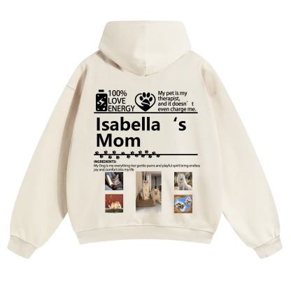 Pets Photos Creative Customized Unisex Hoodie