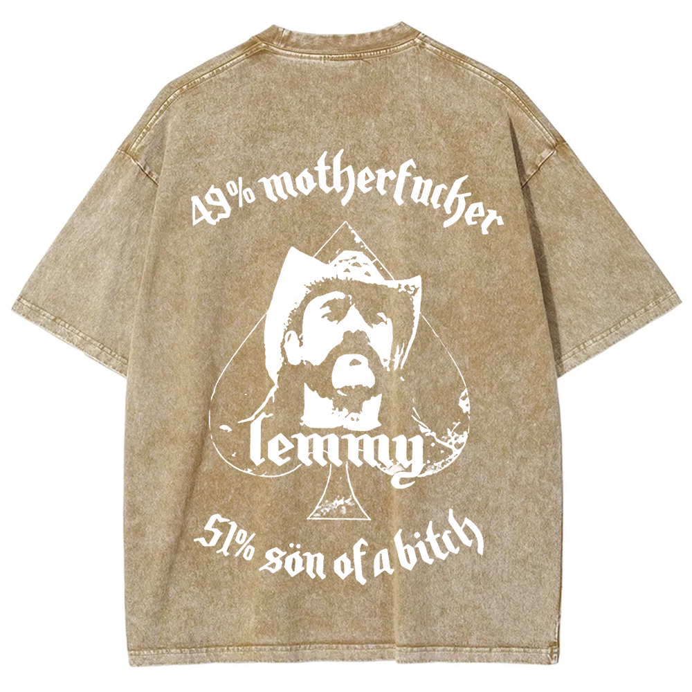  Motörhead Vintage Washed Lemmy Motorhead t-Shirt