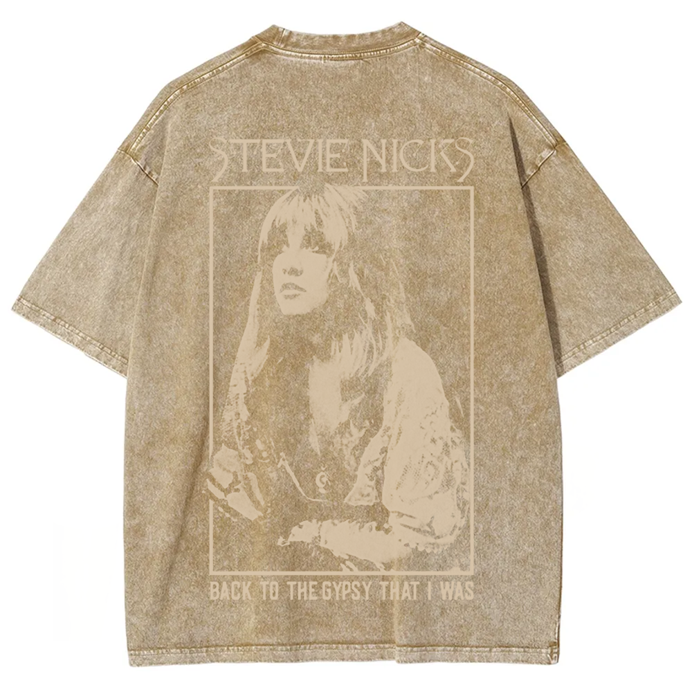 Stevie Nicks Singer Vintage Washed t-Shirt