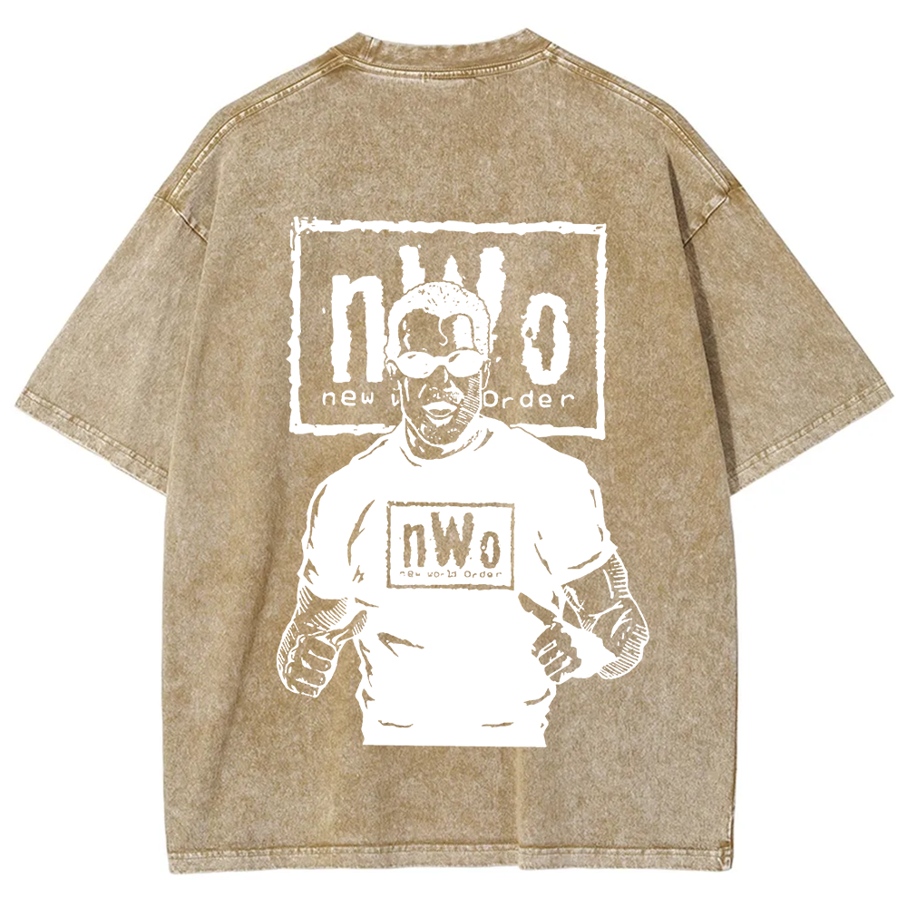 Wrestling Washed New World Order WWE t-Shirt