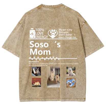 Pets Photos Creative Customized Unisex T-shirt