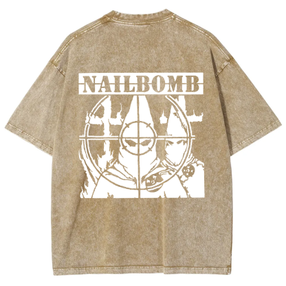 Nailbomb Band Klan Hunter Vintage Washed t-Shirt