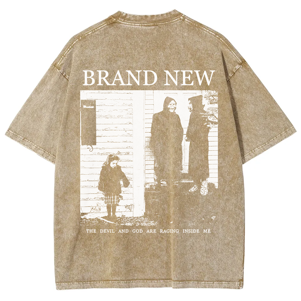 Washed Brand New Band t-Shirt