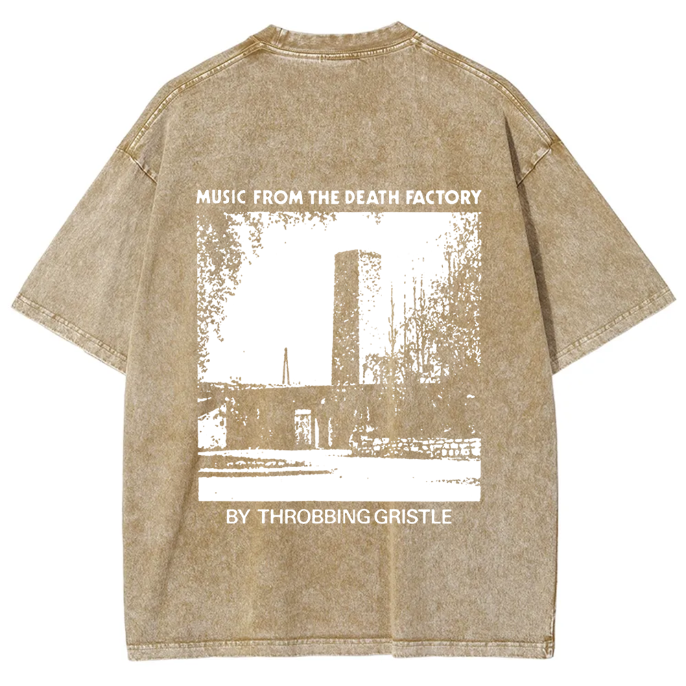 Music From The Death Factory - Throbbing Gristle Band t-Shirt