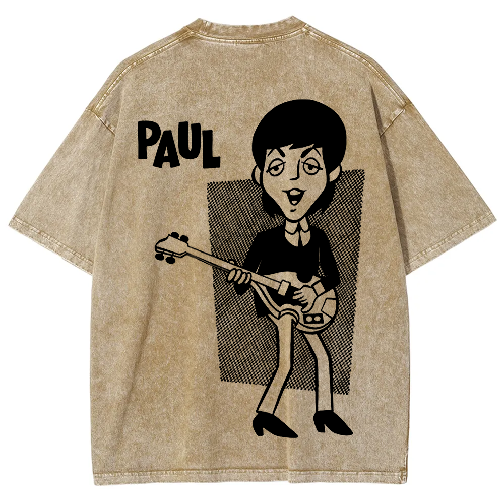 Paul McCartney Musicians Washed t-Shirt