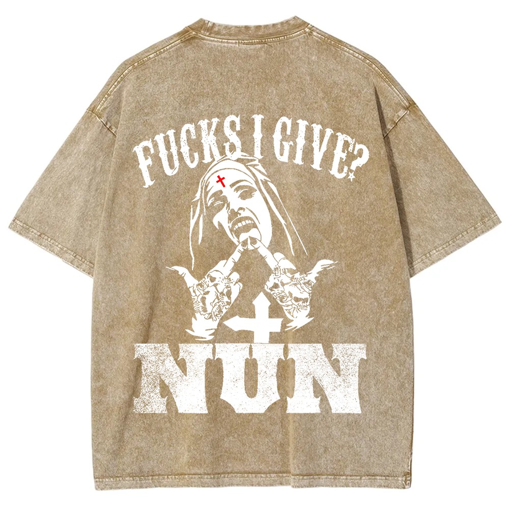 Unholy Nun Fucks Given Nun Unisex Classic Tank Top t-Shirt